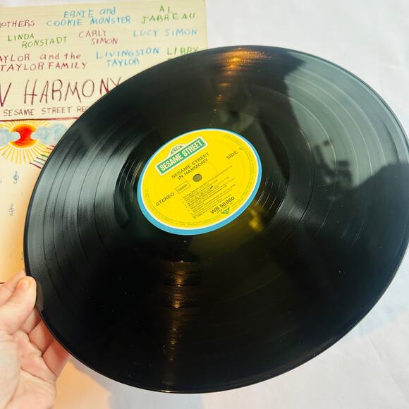 Vintage 1980 CTW Sesame Street In Harmony Vinyl Record - Picture 3 of 14